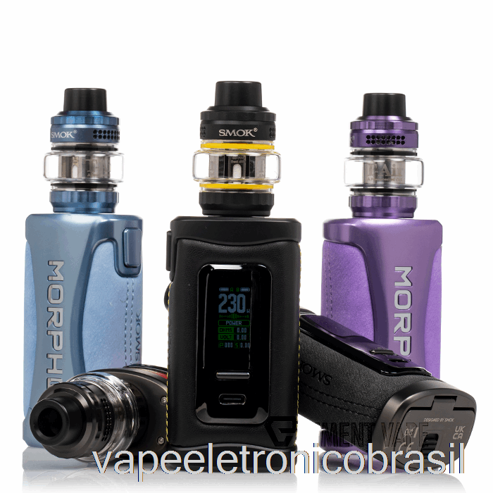 Vape Eletrônico Smok Morph 3 230w Starter Kit Laranja